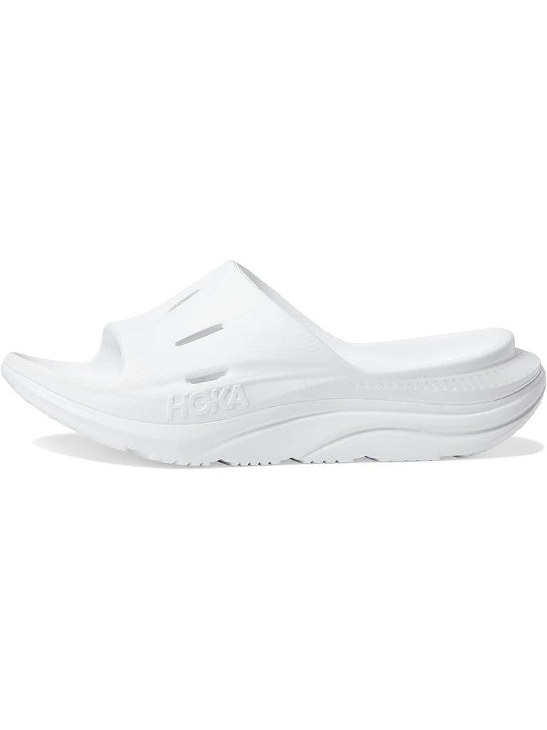 White Hoka Ora Recovery Slide 3