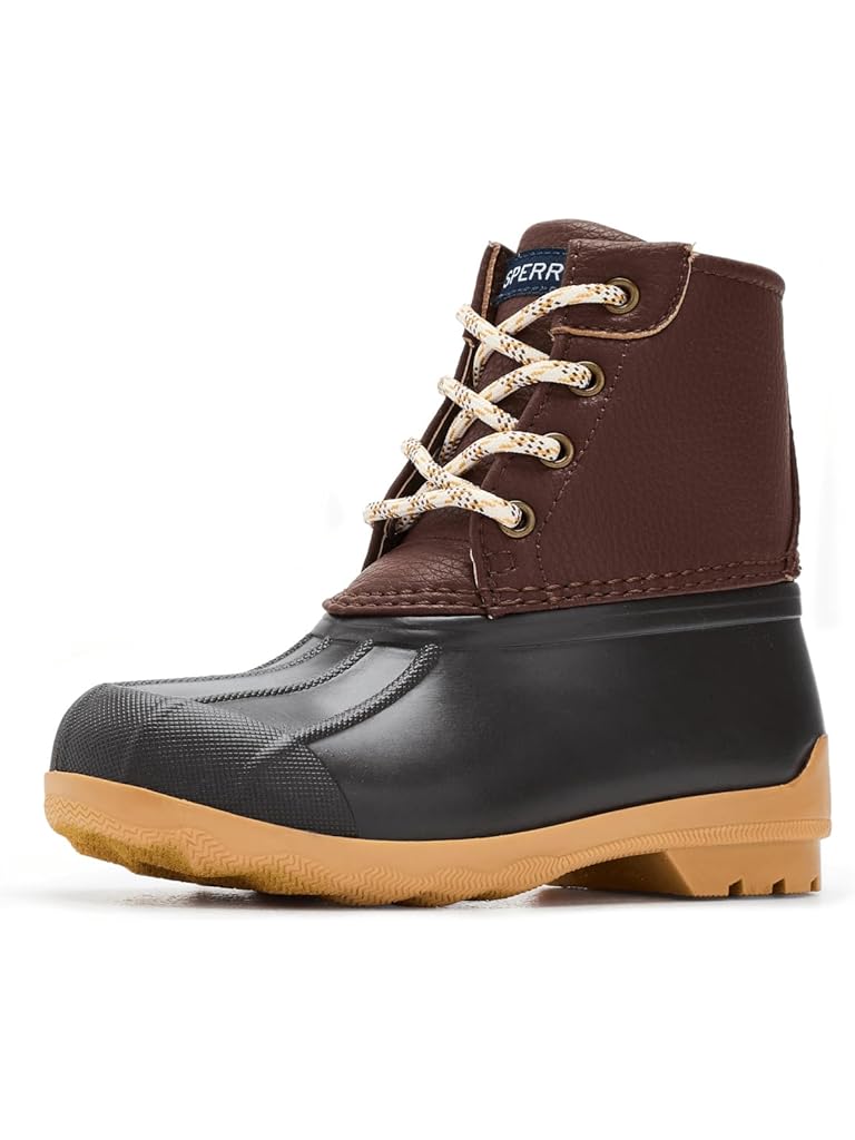 Black Sperry Port Boot (Little Kid/Big Kid)