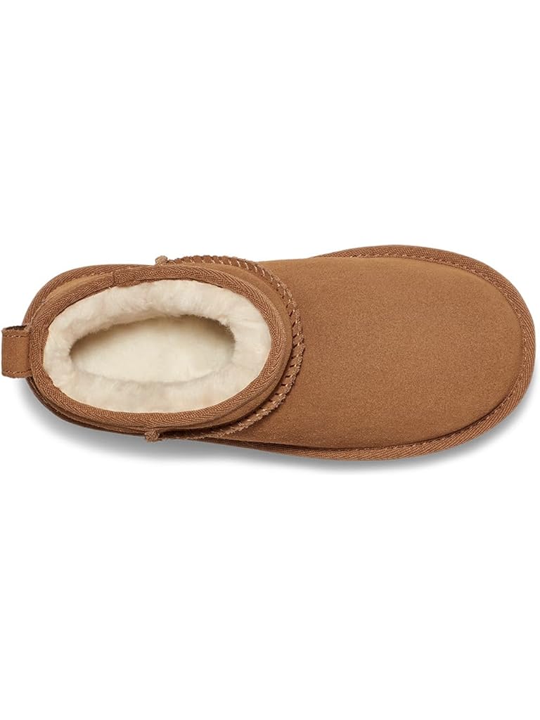 Brown UGG Classic Ultra Mini Platform (Little Kid/Big Kid)