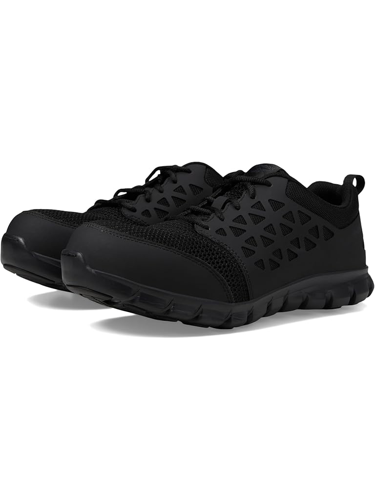 Black Reebok Sublite Cushion Work Comp Toe ESD