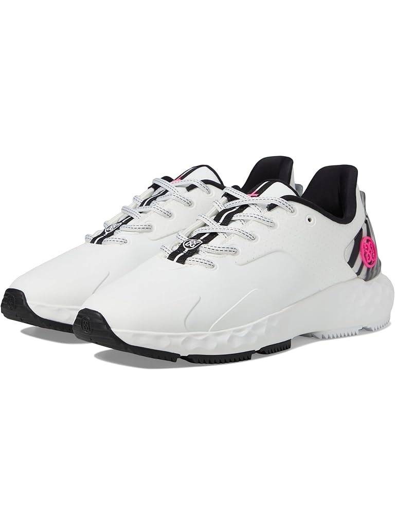 White GFORE Women's MG4+ Perforated T.P.U. Zebra Accent Golf Shoes