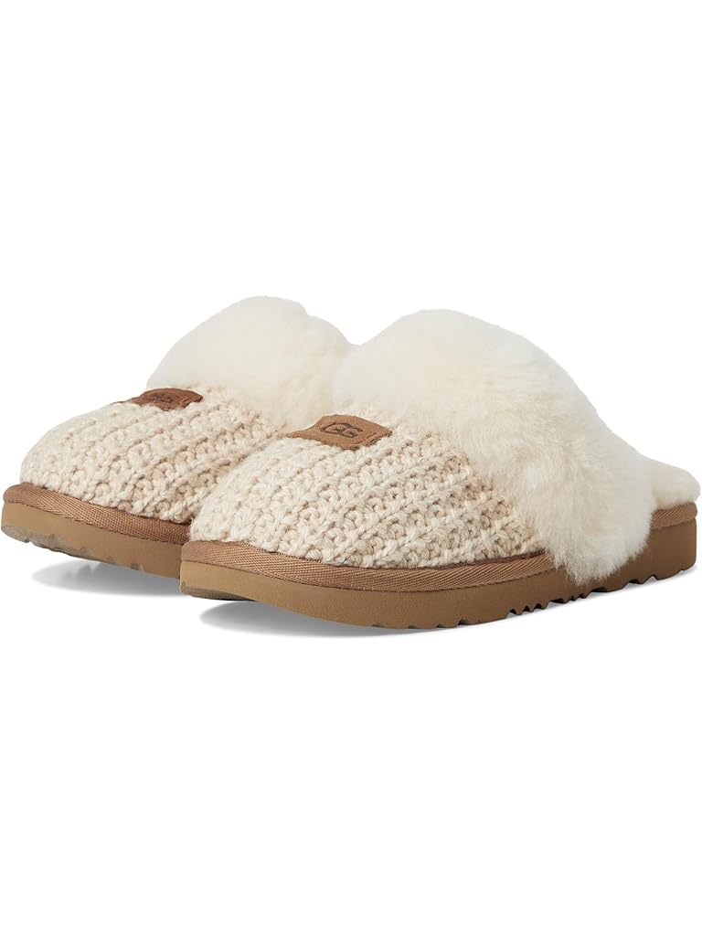 White UGG Cozy II Knit (Toddler/Little Kid/Big Kid)