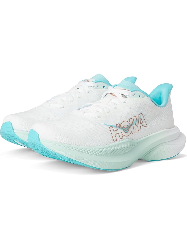 White Hoka Mach 6