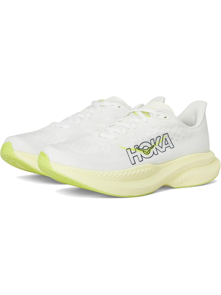 White Hoka Mach 6