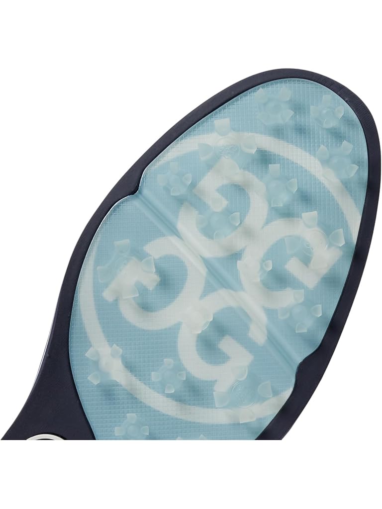 White GFORE Women's Gallivanter Pebble Leather Golf Shoes