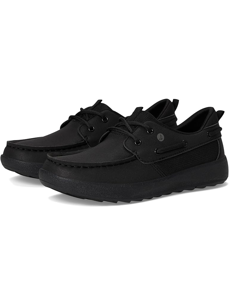 Black Sperry Fairwater Plushwave (Little Kid/Big Kid)