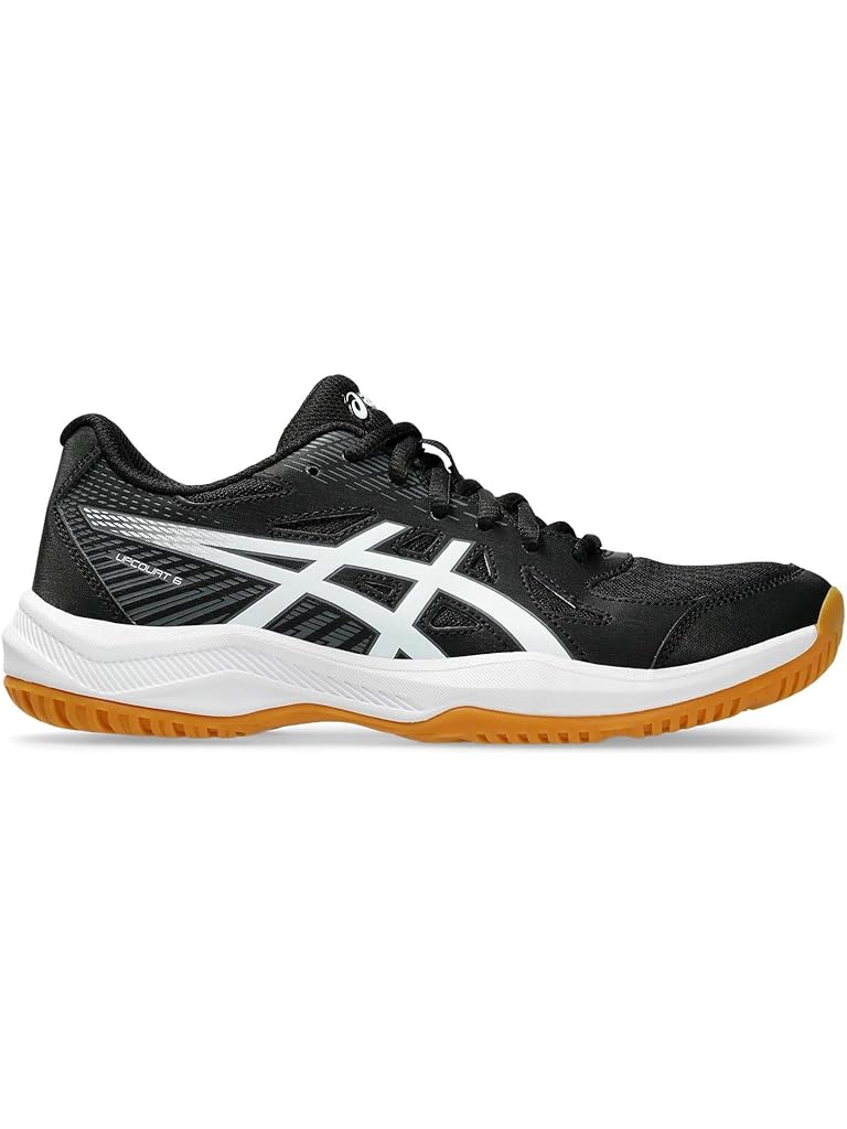 Gray ASICS Women's Upcourt 6 Volleyball Shoe