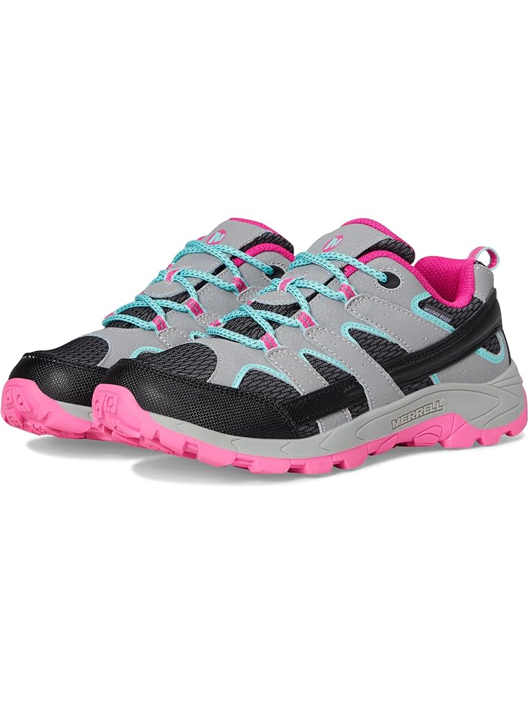 Gray Merrell Moab KDZ WP (Little Kids/Big Kids)