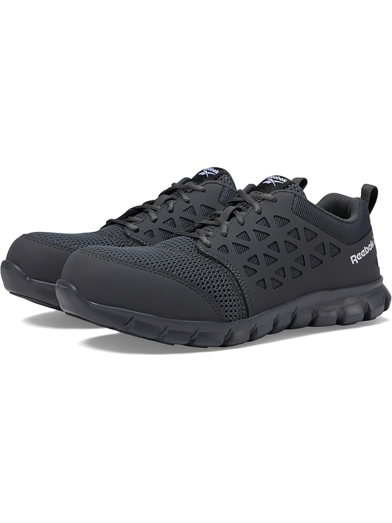 Gray Reebok Sublite Cushion Work Comp Toe EH