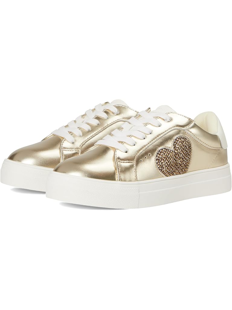 Gold Kurt Geiger London Mini Luckson Heart (Little Kid/Big Kid)