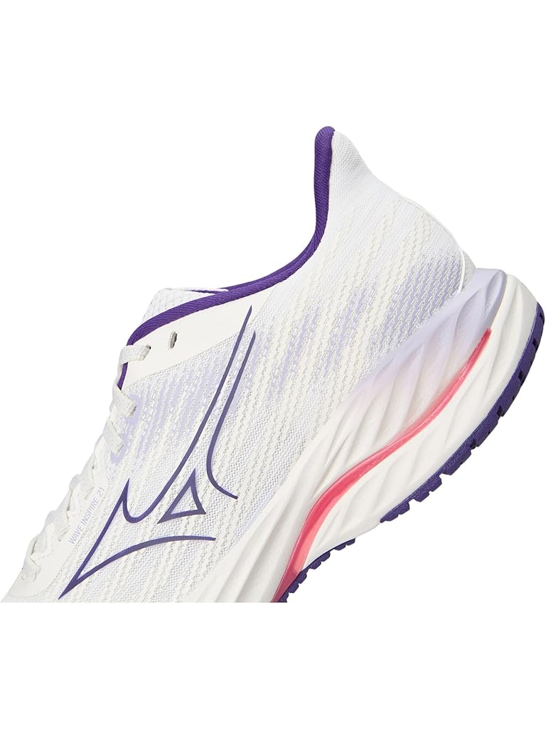 White Mizuno Wave Inspire 21 Womens