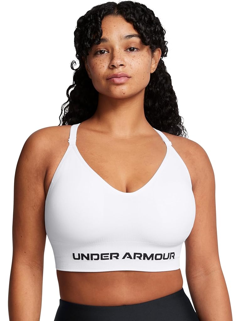 Black Under Armour Vanish Seamless Low Impact Sports Bra