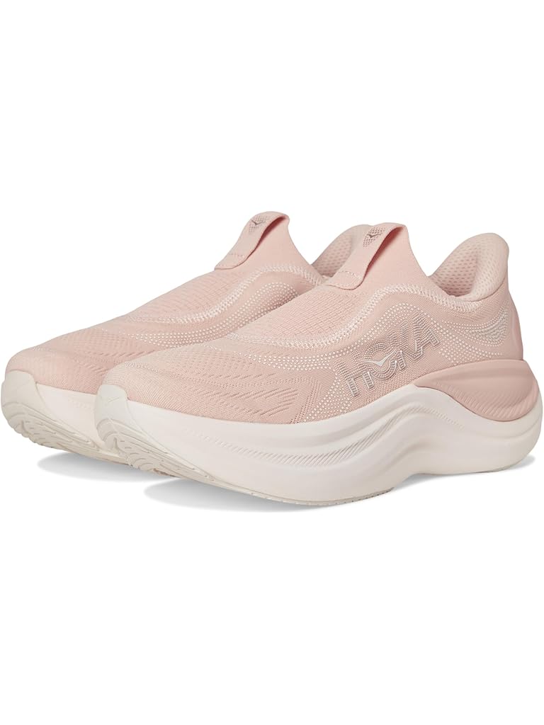 Pink Hoka Skyward Laceless