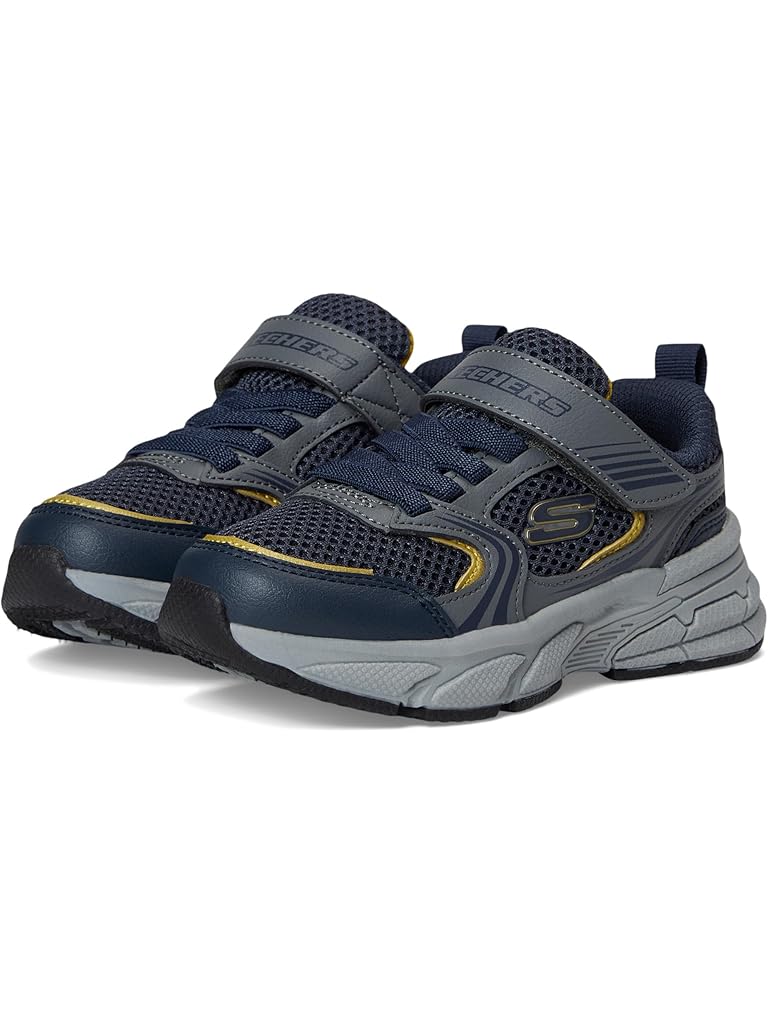Gray SKECHERS Retro-graph 403857L (Little Kid/Big Kid)