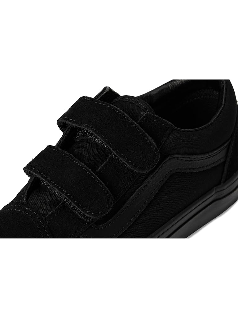 Black Vans Old Skool V (Little Kid/Big Kid)