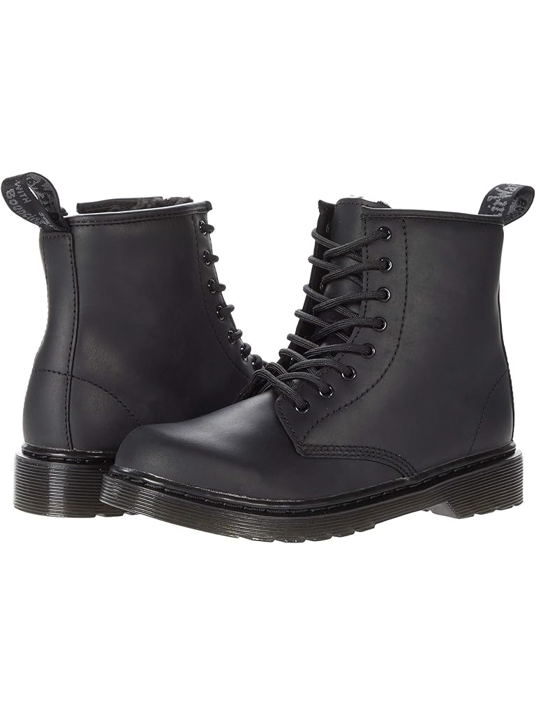 Black Dr. Martens 1460 Serena (Little Kid/Big Kid)