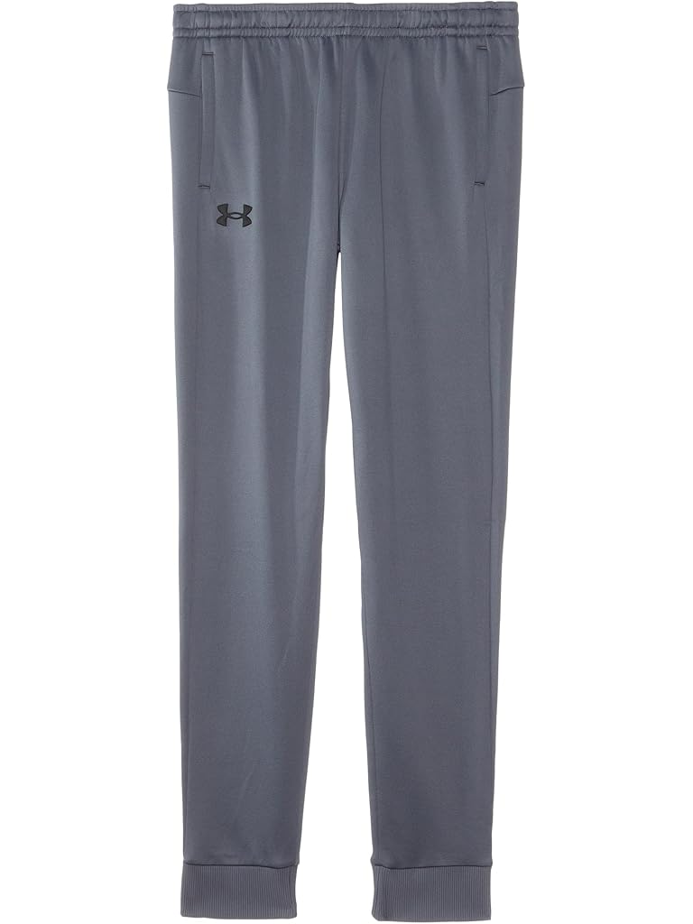 Gray Under Armour Fleece Joggers (Big Kids)