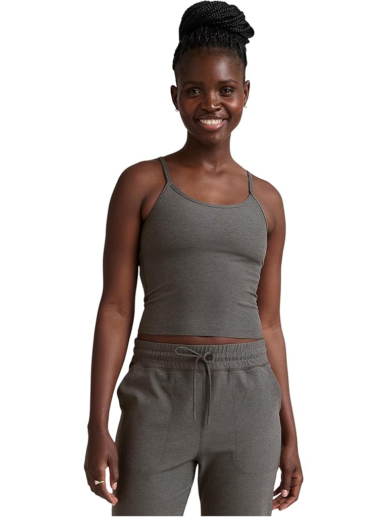 Gray Beyond Yoga Spacedye Forever Waist Length Tank
