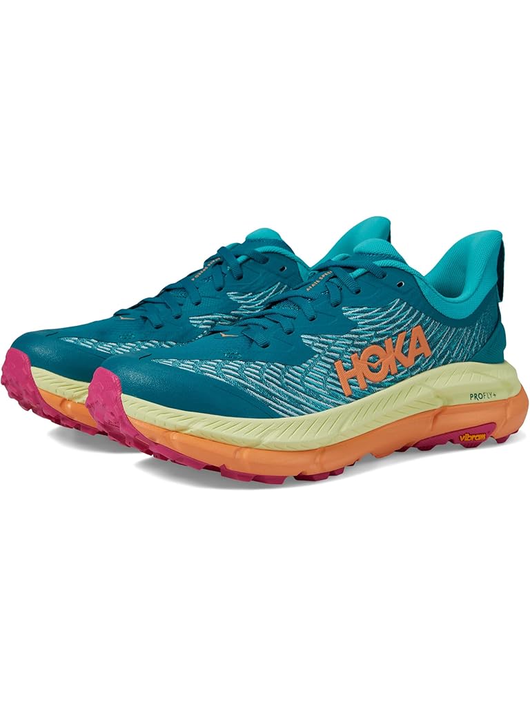 Blue Hoka Mafate Speed 4