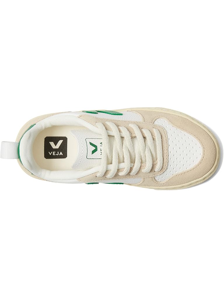 Beige VEJA Small V-10 L Chromefree (Little Kid/Big Kid)