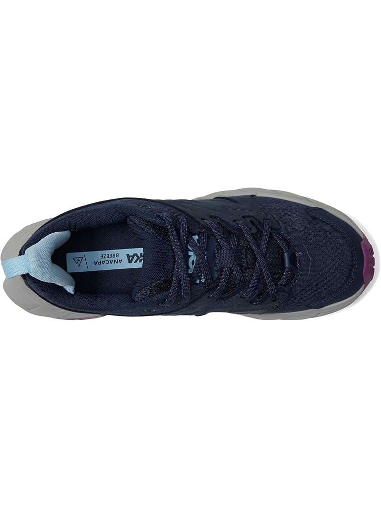 Navy Hoka Women's Anacapa Aero Low