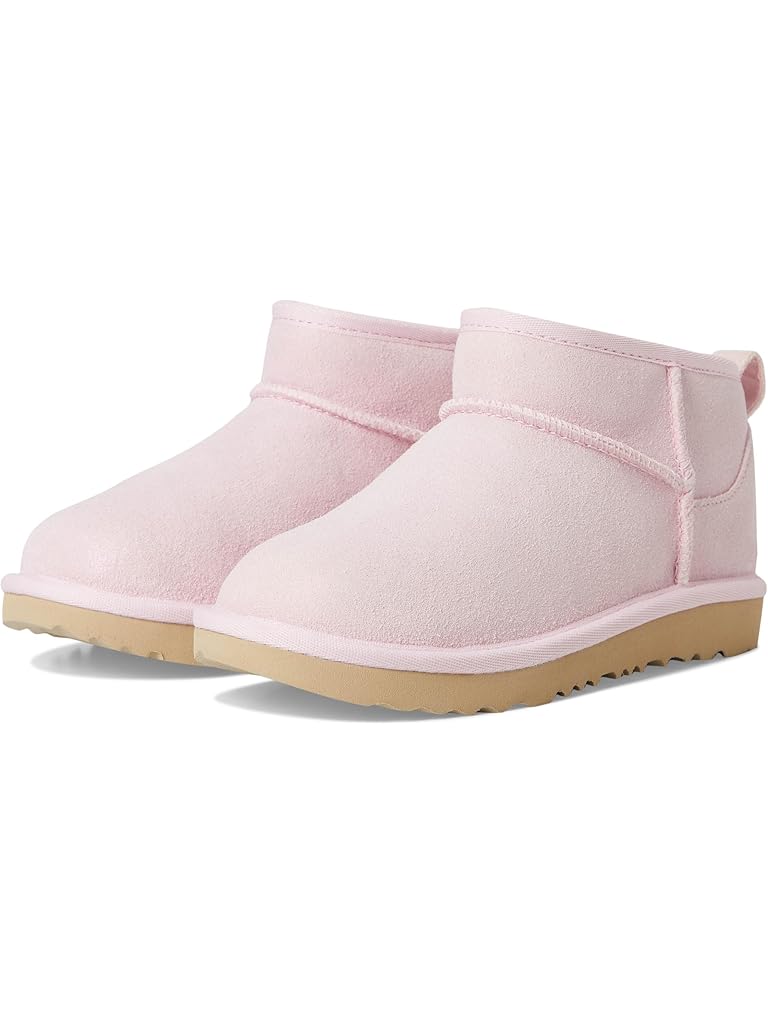 Pink UGG Classic Ultra Mini Dazzle (Little Kid/Big Kid)