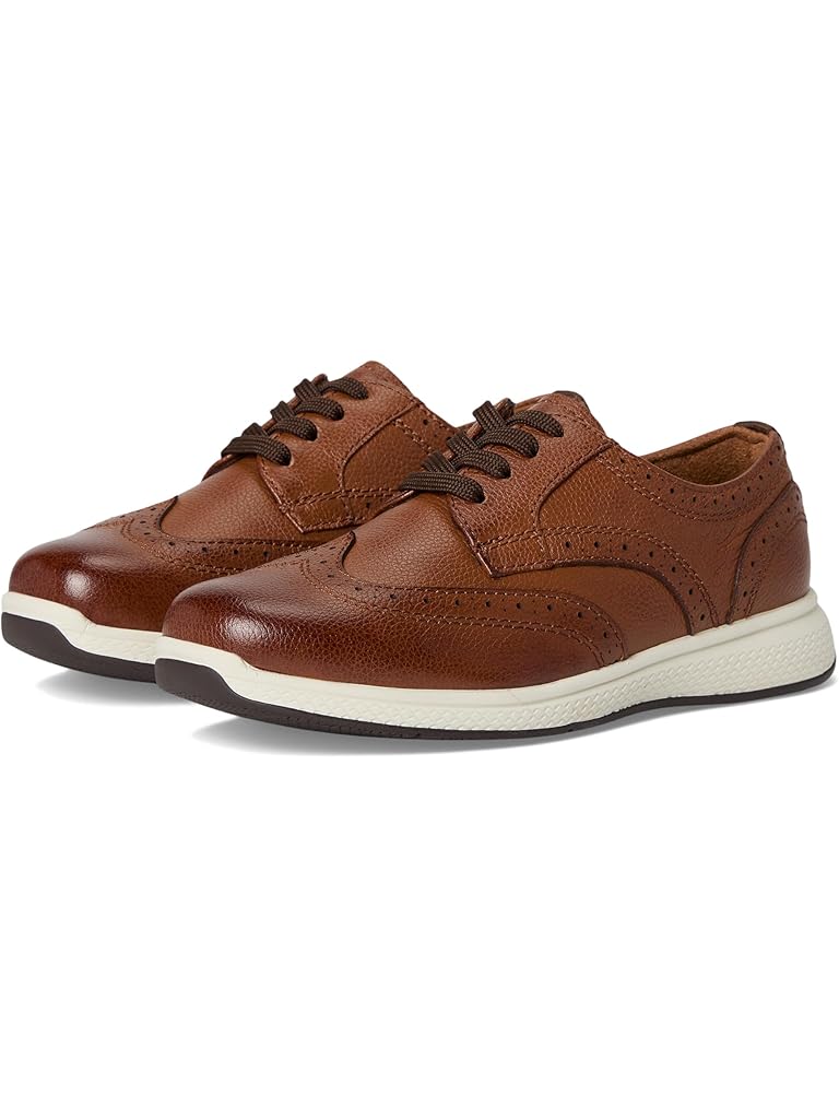Brown Florsheim Great Lakes Wing Tip Ox Jr. (Toddler/Little Kid/Big Kid)