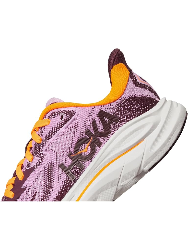 Orange Hoka Clifton 10 (Big Kid)