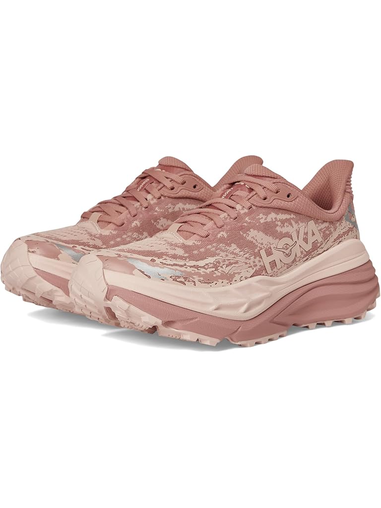 Pink Hoka Stinson 7