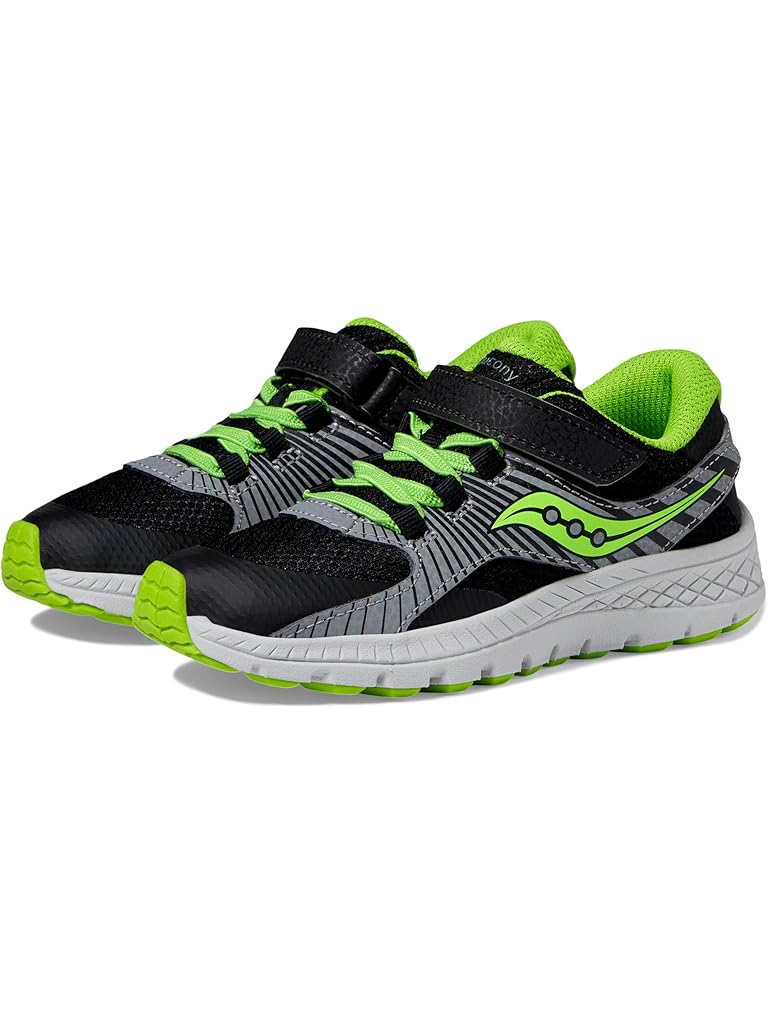Black Saucony Velocer A/C Sneaker (Little Kid/Big Kid)