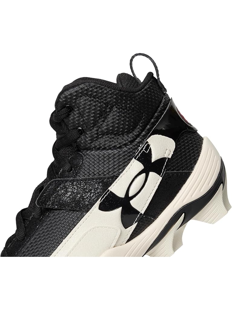 Black Under Armour Harper 10 Jr RM Baseball Cleats (Toddler/Little Kid/Big Kid)