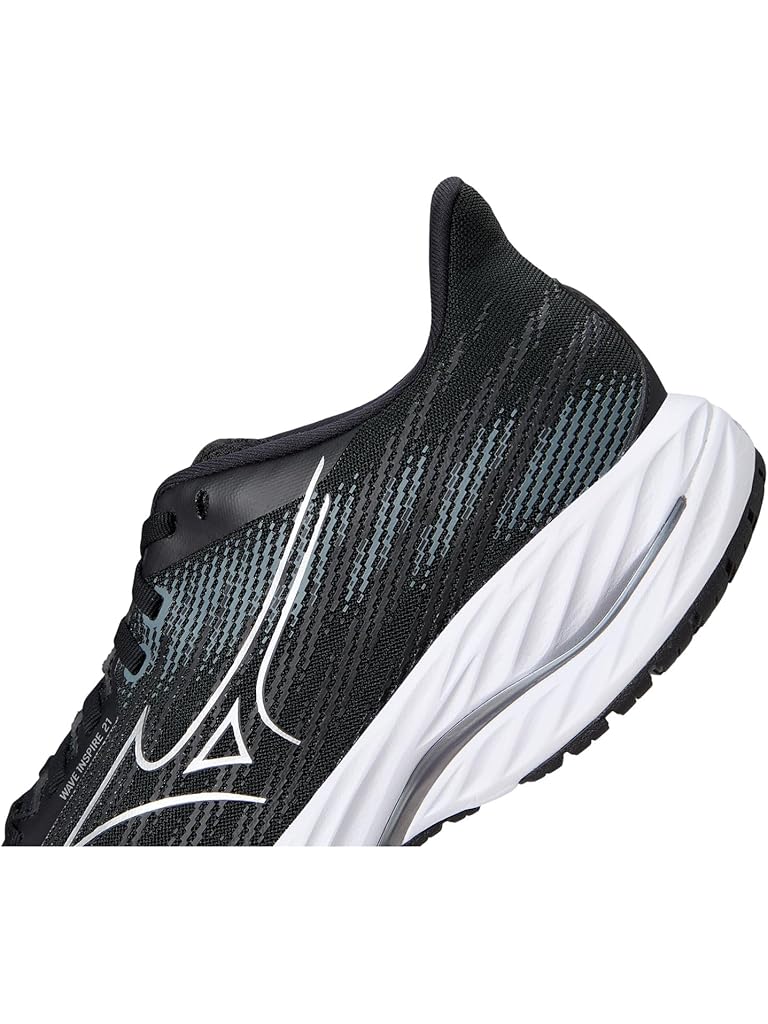 Black Mizuno Wave Inspire 21 2E Mens