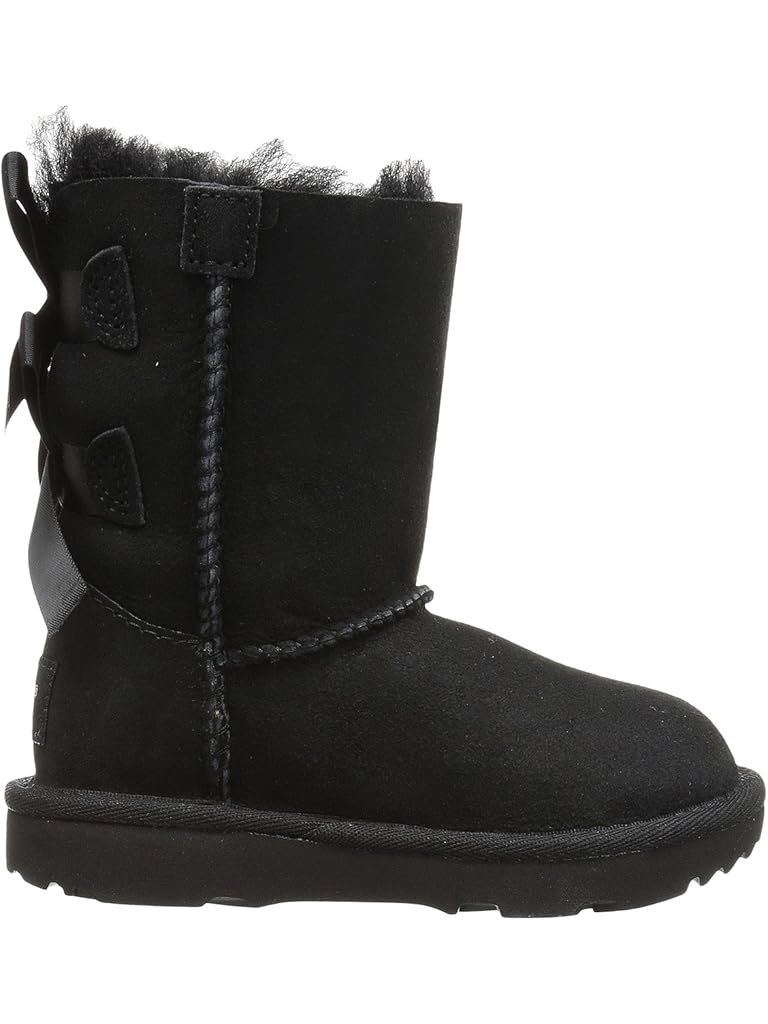 Black UGG Bailey Bow II (Toddler)
