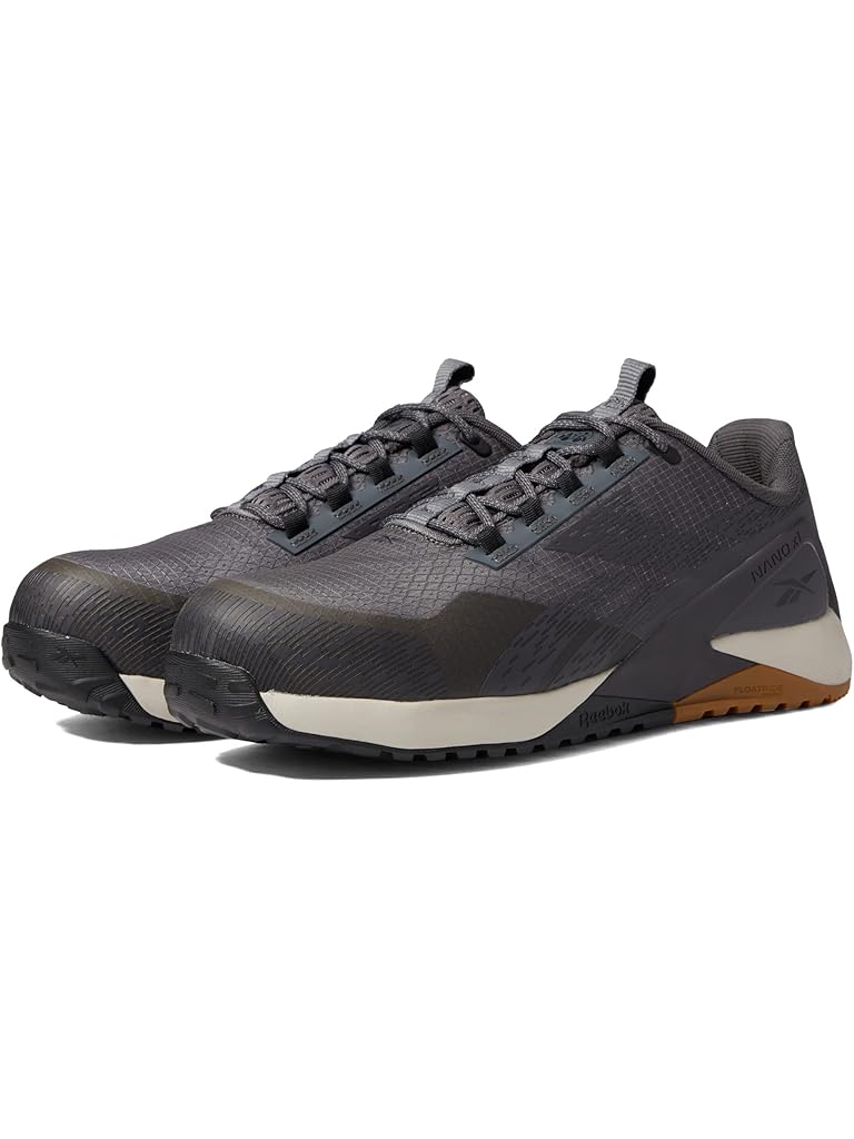 Gray Reebok Nano X1 Adventure Work SD Comp Toe