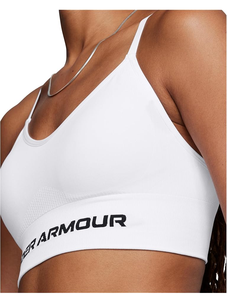 Black Under Armour Vanish Seamless Low Impact Sports Bra