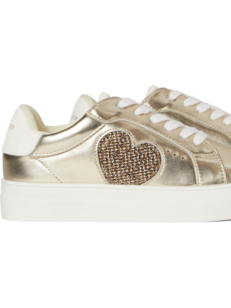 Gold Kurt Geiger London Mini Luckson Heart (Little Kid/Big Kid)