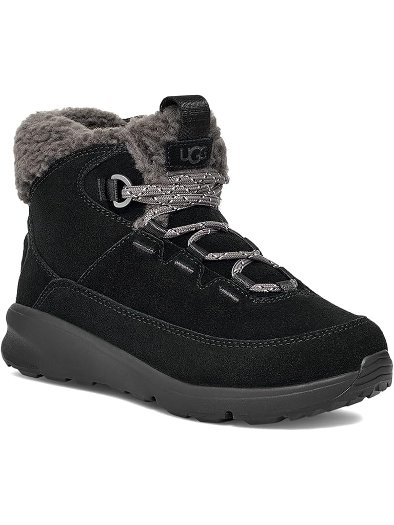 Black UGG Terretrail Cozy Lace (Little Kid/Big Kid)