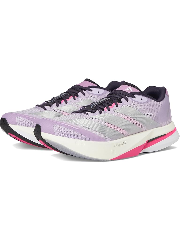 Purple adidas Adizero Boston 13 Running Shoes