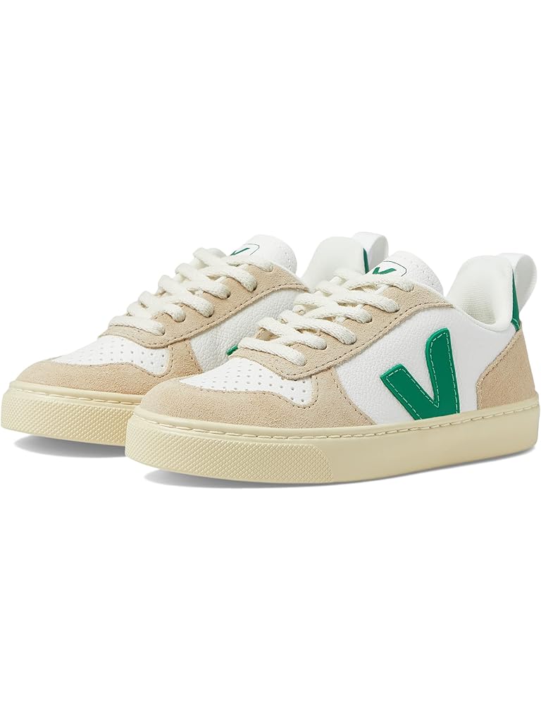 Beige VEJA Small V-10 L Chromefree (Little Kid/Big Kid)
