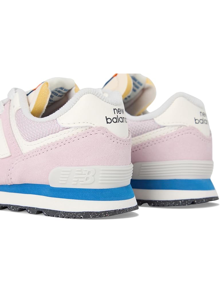 Pink New Balance 574 (Little Kid)