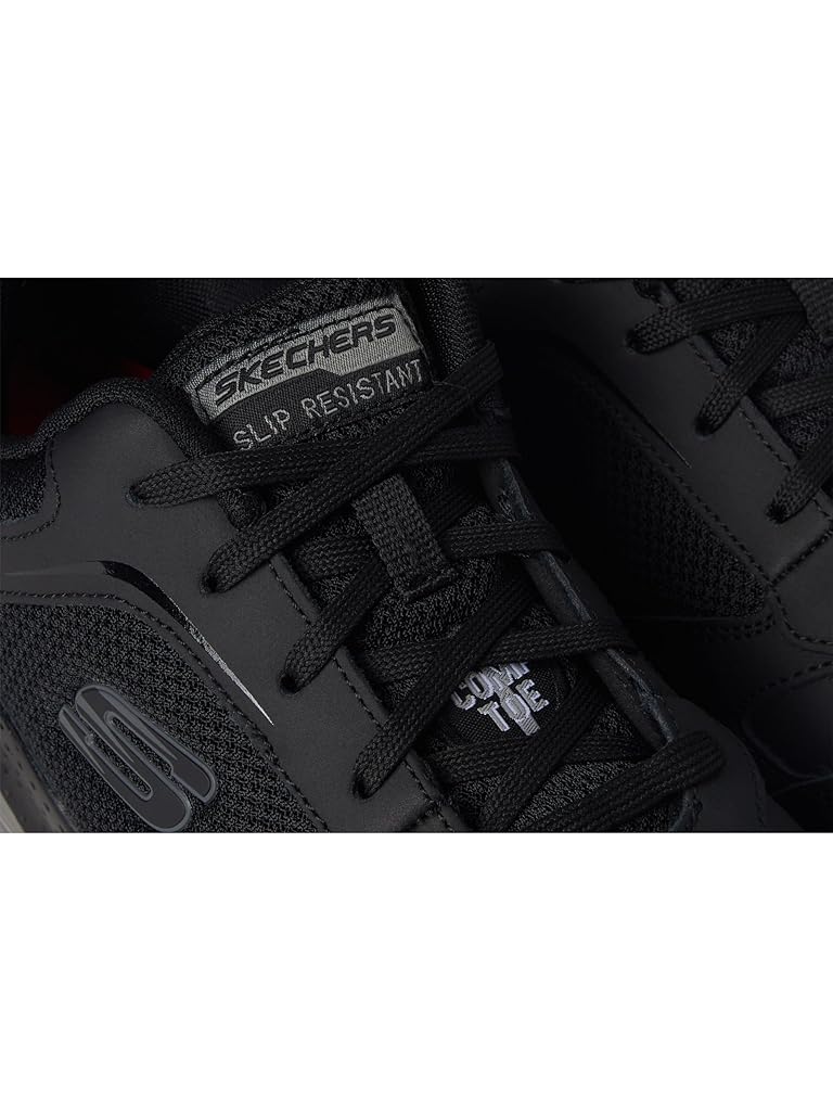 Black SKECHERS Arch Fit SR Comp Toe