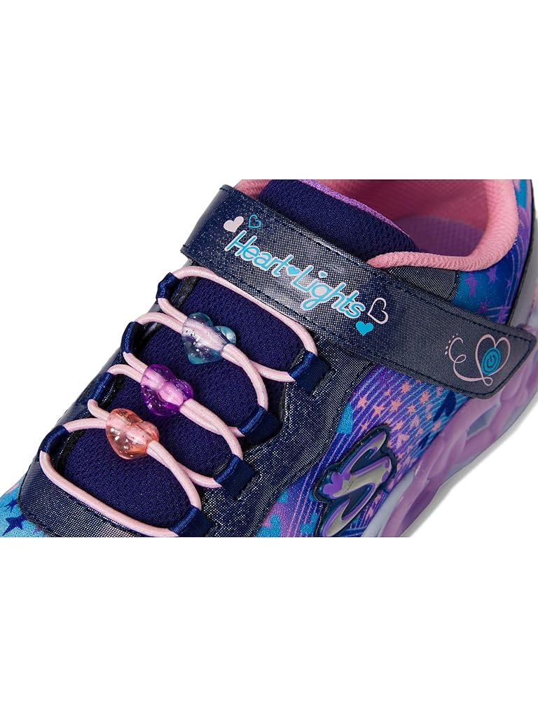 Navy SKECHERS Infinite Heart Lights - Heart Jewels 303261l (Little Kid/Big Kid)