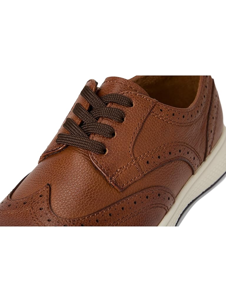Brown Florsheim Great Lakes Wing Tip Ox Jr. (Toddler/Little Kid/Big Kid)