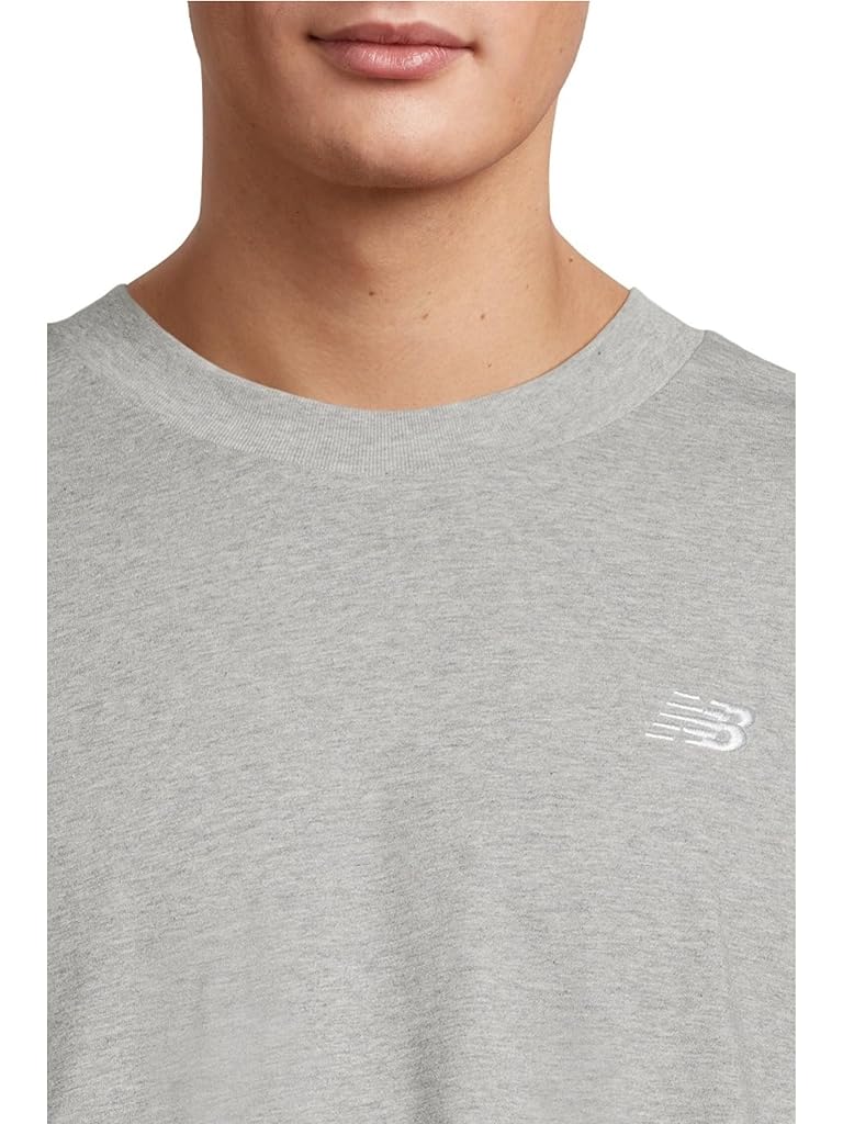 Gray New Balance Sport Essentials Cotton T-Shirt