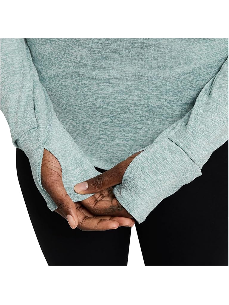 Blue Nike Swift Dri-FIT Ultraviolet 1/4-Zip Running Top