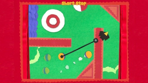 Puzzle game crafted from construction paper